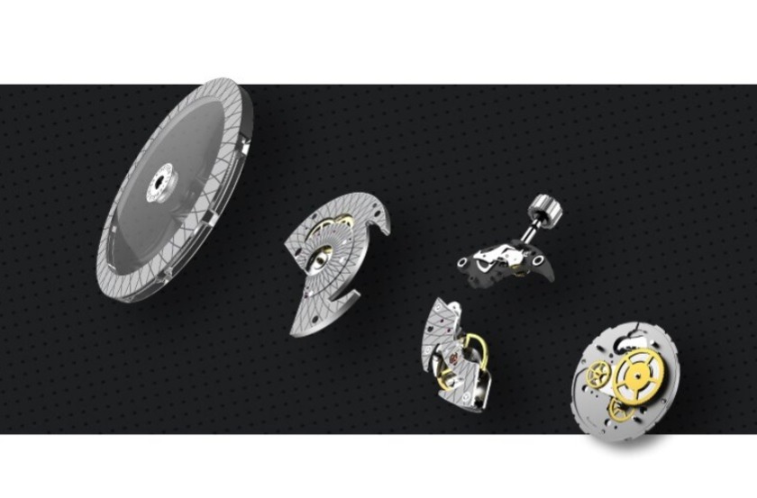 スウォッチシステム51②51個のパーツを組み合わせて作った機械式時計