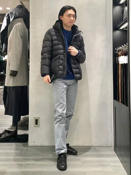 ブラック×ブルーニット