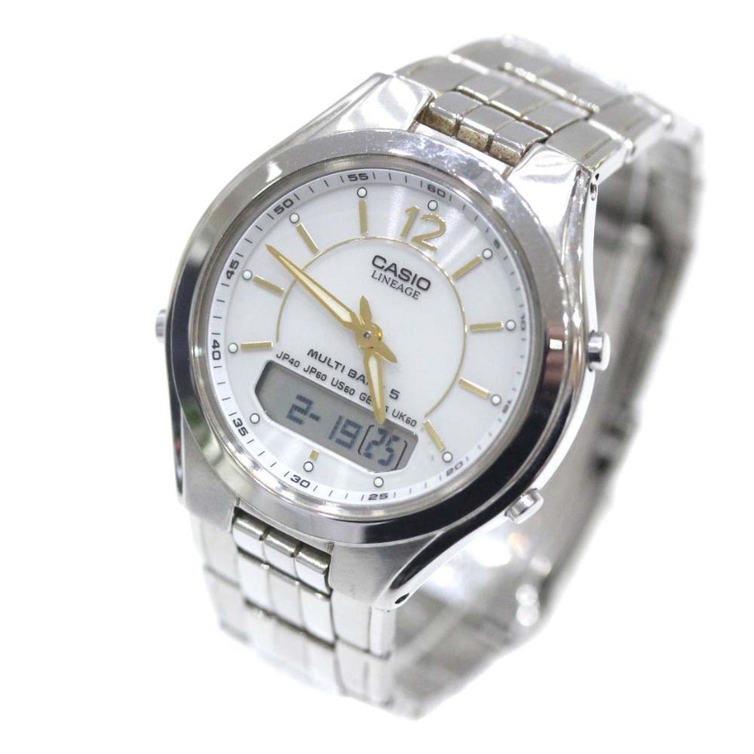 カシオリニエージのメタルバンド交換方法は？