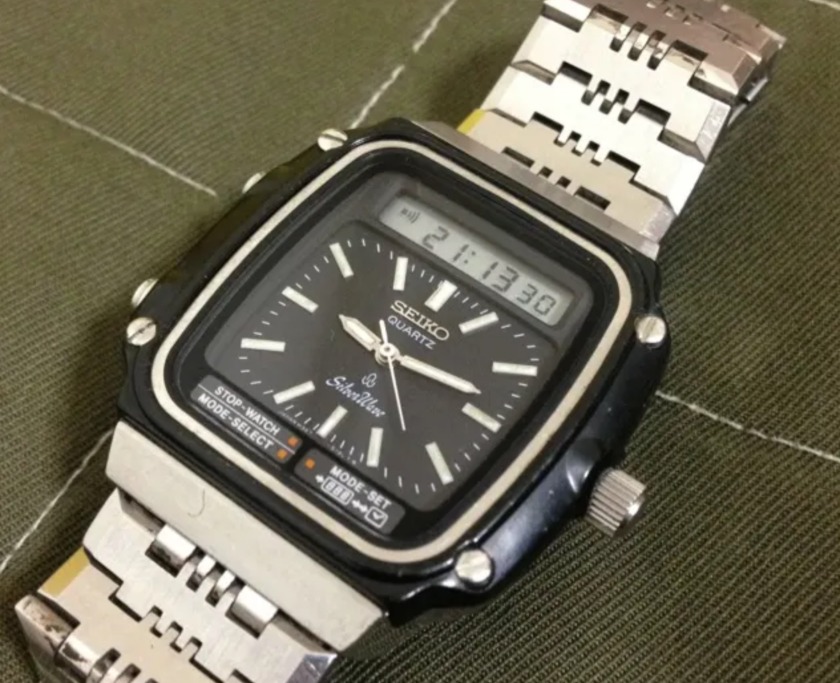 セイコー1980年代デジアナモデルも