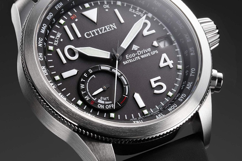 シチズン腕時計のザラツ研磨