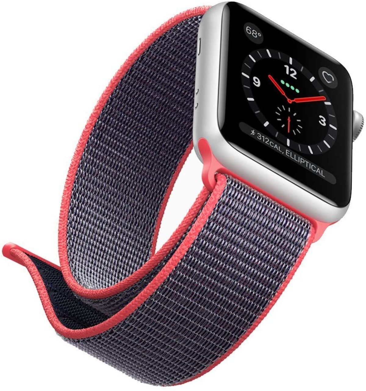 Apple watch バンド スポーツループ 41 純正 - ラバーベルト