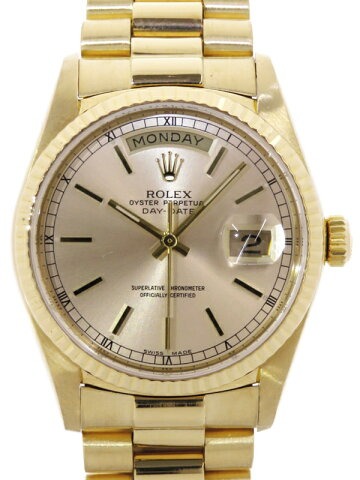 ロレックス デイデイト 18038の買取相場