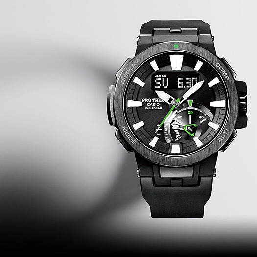 カシオ(CASIO)のメンズおすすめ腕時計【プロトレック】