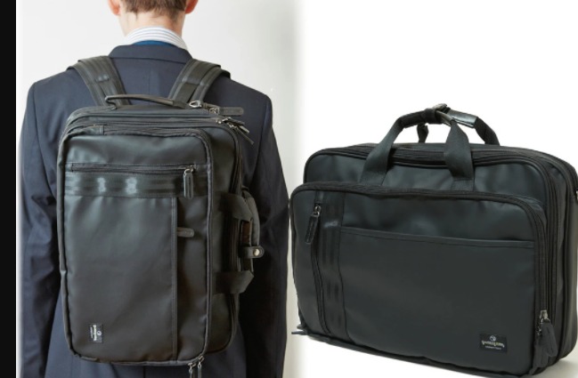 機能的なビジネスバッグ3WAYでできるビジネスマンに