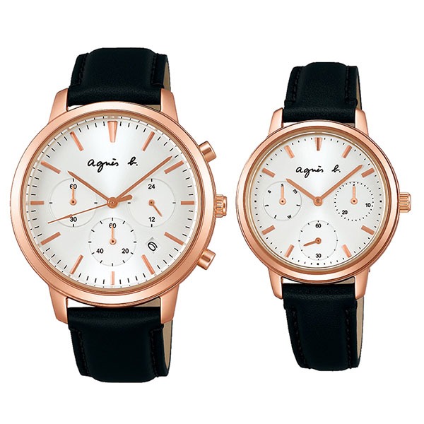 アニエスべーのペアウォッチ(腕時計)：FCRT965＆FCST989