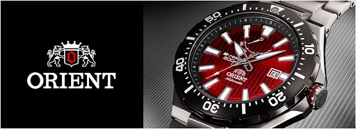 オリエントと契約して作られた腕時計