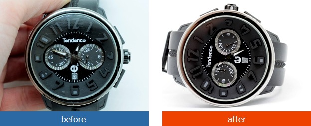 テンデンス(時計)の風防交換