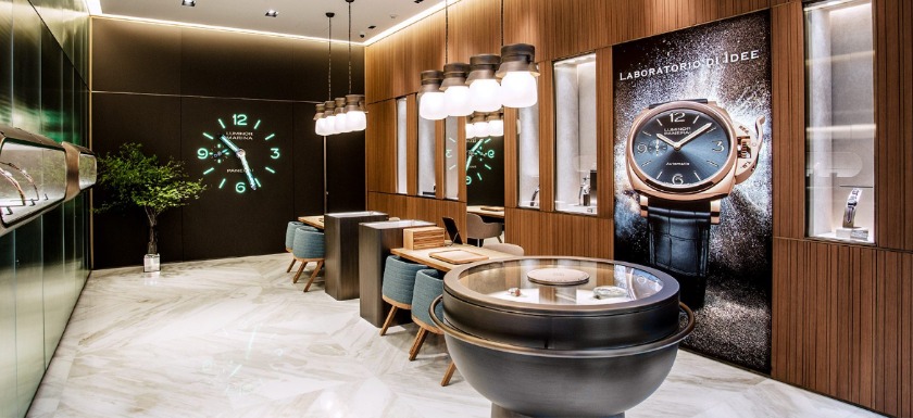 パネライ銀座ブティックの特徴