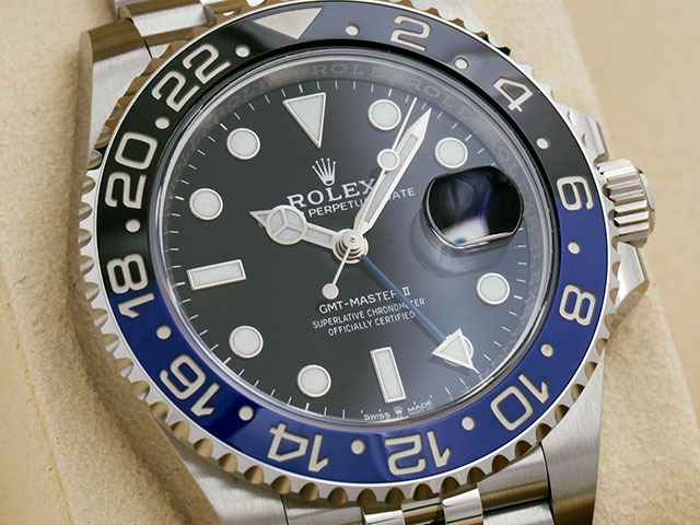 ロレックス GMTマスターⅡ126710BLNRの特徴・機能