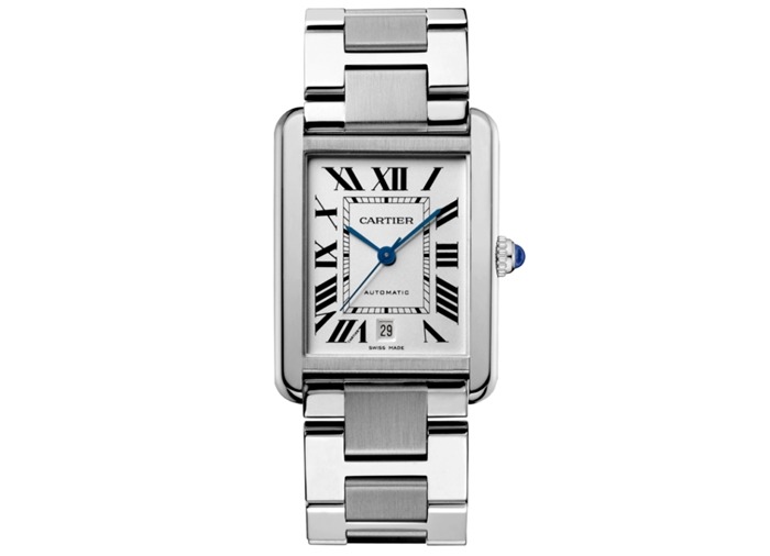 カルティエの腕時計×ダイヤ3.タンクソロ