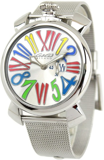 MANUALE SLIM 46MM STEEL 5080.1