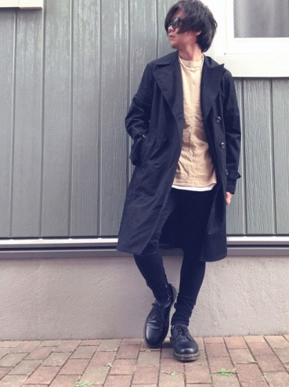 革靴コーデ②Dr.Martens ドレスシューズ