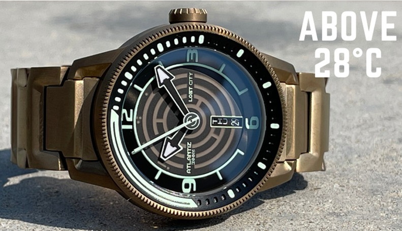 ②気温により浮かび上がる都市の姿