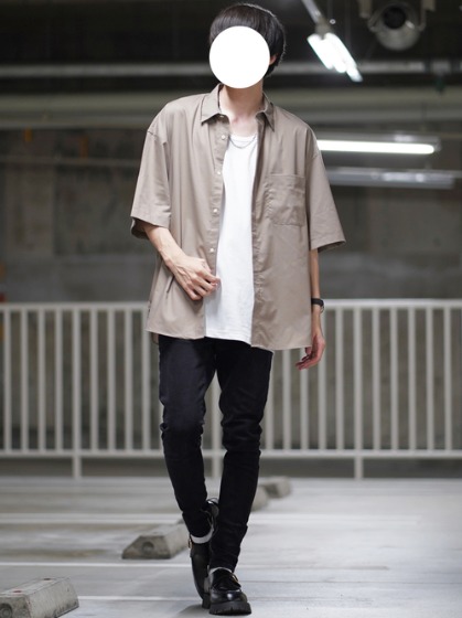 革靴✕デニムコーデ④shiki tokyo ローファー