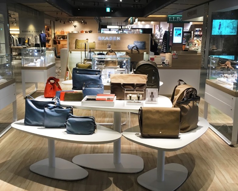 銀座の時計店：SKAGEN 腕時計(東急プラザ銀座店)