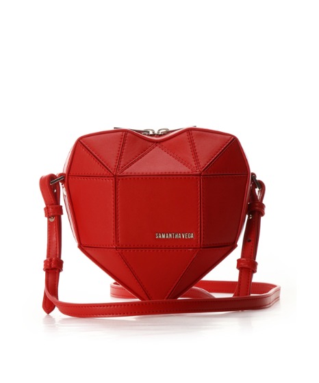 玉城ティナ×サマンサベガ 多角形ハートバッグ