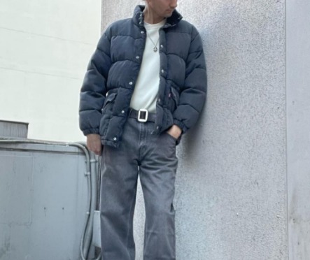 ブラック×ホワイトスウェット