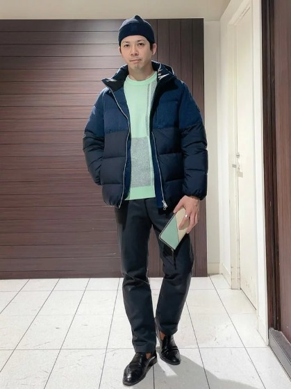 春先1：コンビダウン×春色ニット