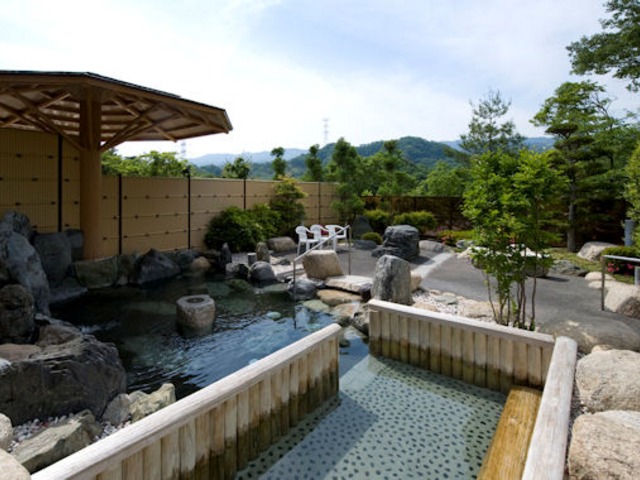 猪の倉温泉　しらさぎ苑　露天風呂