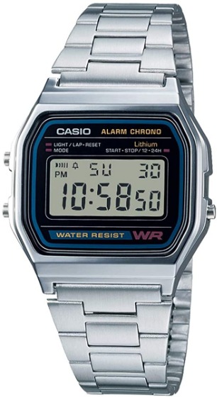 カシオ(CASIO)の腕時計×安い：A158WA-1JF
