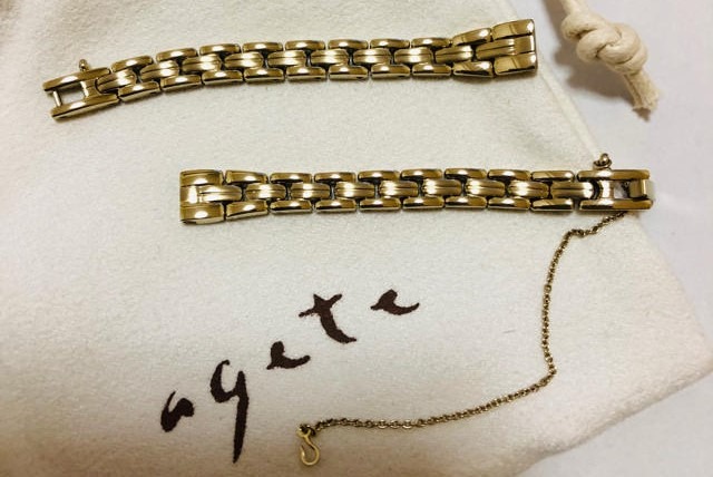 アガット(時計)の電池交換とベルト交換もしよう