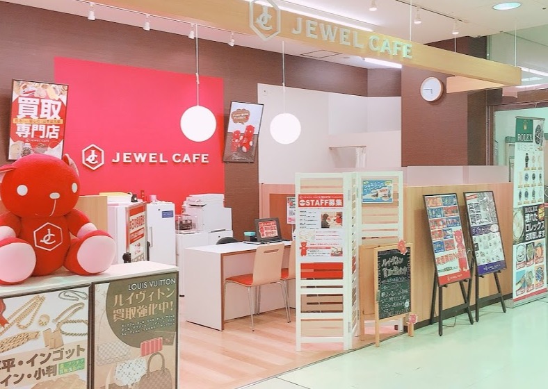 松阪市の時計店：ジュエルカフェ 松阪マーム店