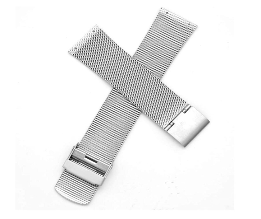 スカーゲンの腕時計ベルト/バンド：汎用メッシュベルト 22mm ネジ式