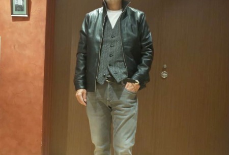 キレイめ3：ライダースとベスト