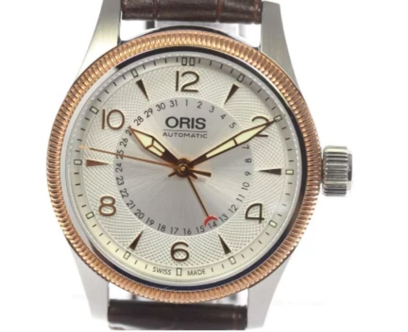 オリス"ビッグクラウン"デイト