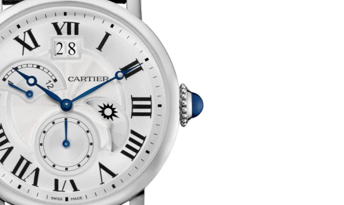 カルティエの腕時計修理 2.竜頭(リューズ)の石が取れた