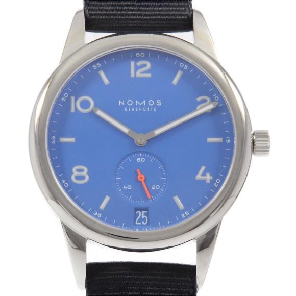 ノモス(NOMOS) クラブ オートマティック デイト シグナルブルー CL151011SB2