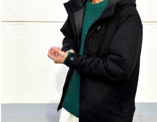 マウンテンパーカー×メンズコーデ⑦SHIPS any