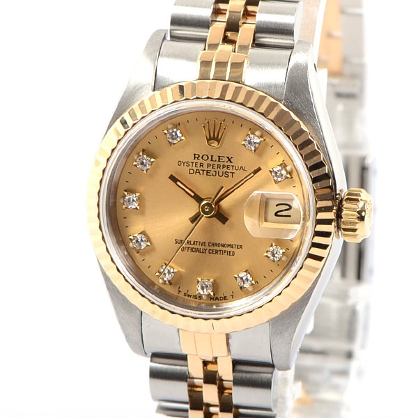 ロレックス オイスターパーペチュアル デイトジャスト 69173G