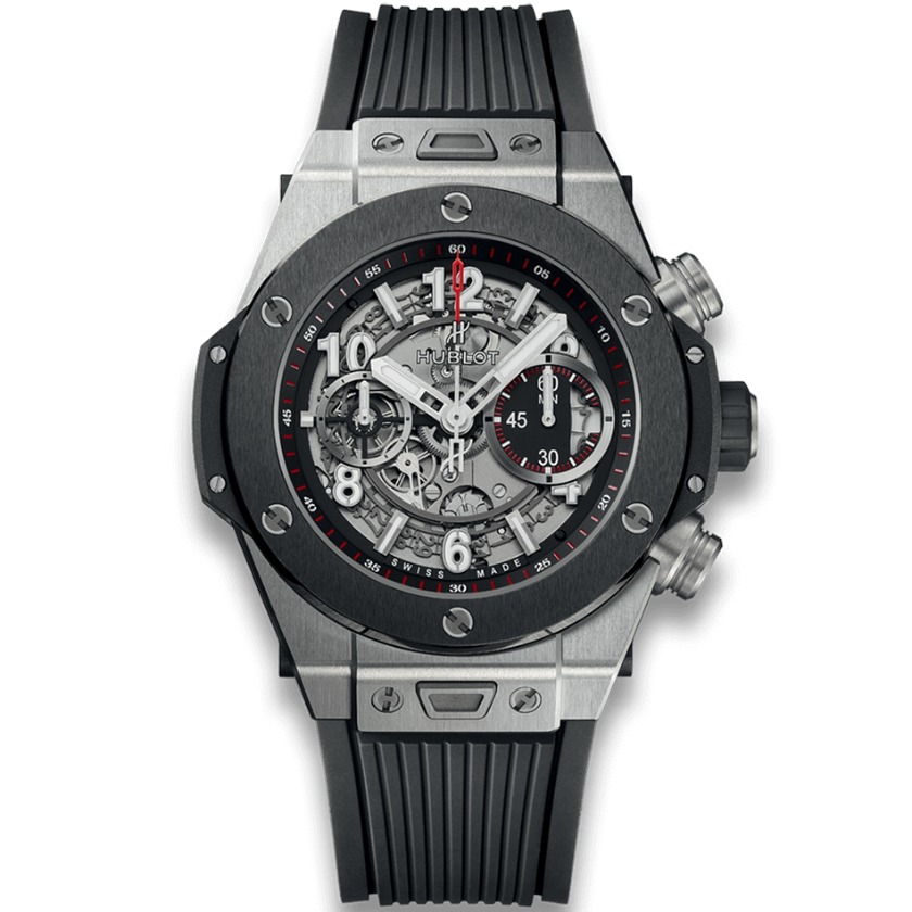 ウブロ ビックバン ウニコ チタニウム セラミック 411.NM.1170.RX