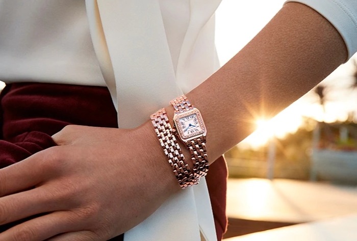 カルティエの腕時計×ダイヤ1.パンテール