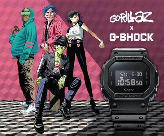 G-SHOCK ゴリラズ GORiLLaZ コラボ | www.ofa.sg