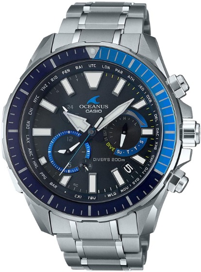 カシオのアナログ腕時計②OCW-P2000-1AJF