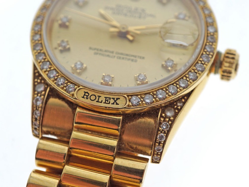 ロレックス"デイトジャスト・ダイヤ"の買取業者を紹介！