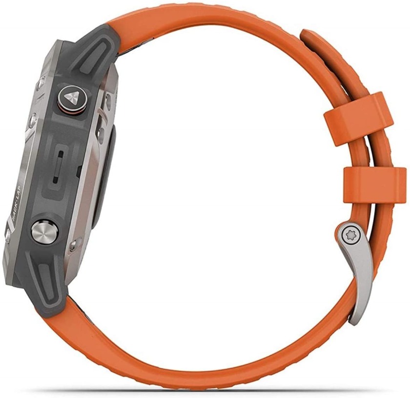 ランニング向きガーミン fēnix 6 Sapphire Ti Gray