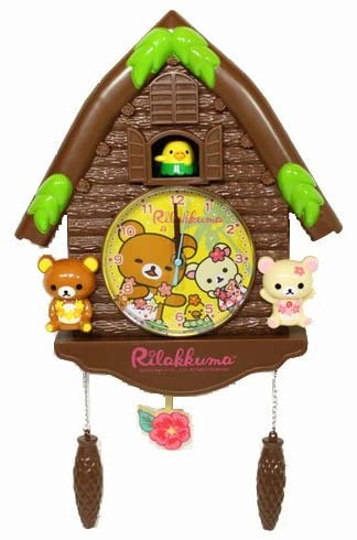 サンエックス スモールログハウスクロック