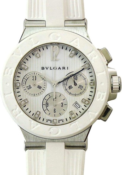 ブルガリ(BVLGARI) ディアゴノ クロノグラフ DG40SCH