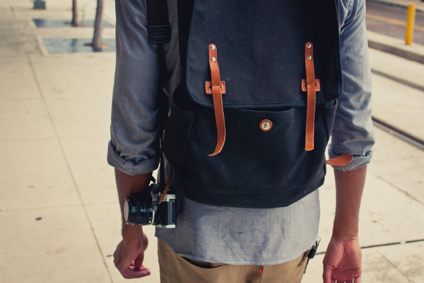 「165cm以上」の人は25Lサイズ