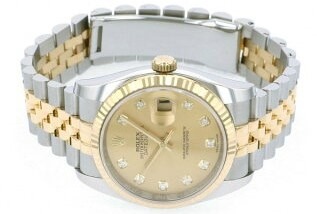 デイトジャストK18×ステンレス×ダイヤの買取相場