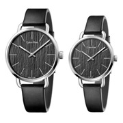 カルバンクライン イーブン ブラック文字板 