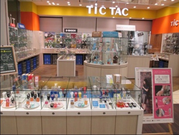 高崎市の時計店：TiCTAC高崎モントレー店