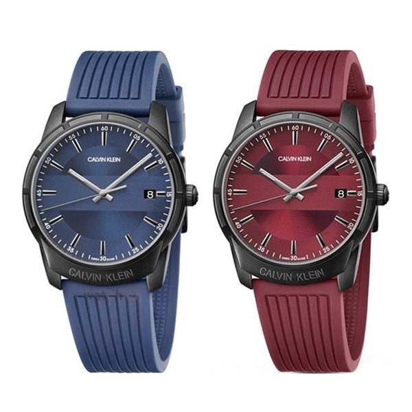 カルバンクライン エビデンス ブルー レッド