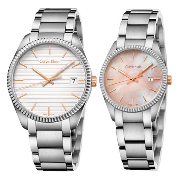 カルバンクライン ペアウォッチ コインベゼル