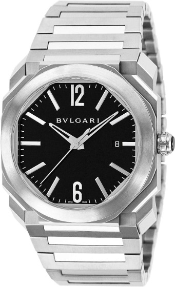 ブルガリ　オクト ブラック文字盤（BGO41BSSD）
