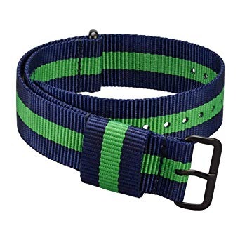 ストライプ(紺・緑・紺)